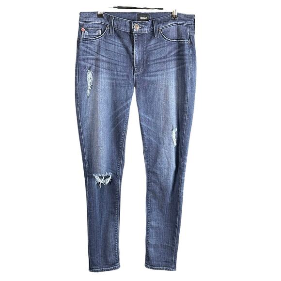 Hudson Women’s Mid-Rise Ankle Jeans distressed- Size 29 - Picture 6 of 10